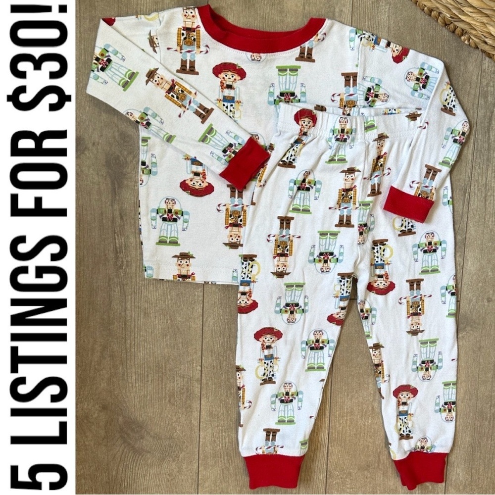 Kids Toy-Themed Pajama Set